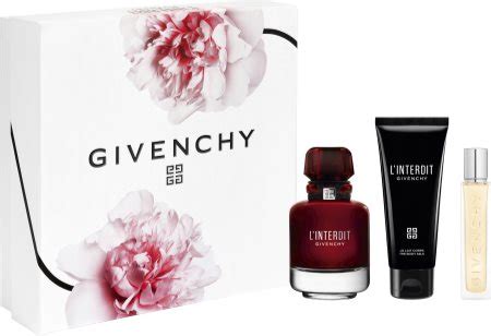 givenchy l'interdit rouge body lotion|L'Interdit for Women .